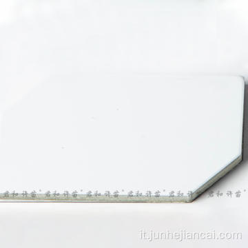 Pannello composito in alluminio - shjx -03 - bianco puro